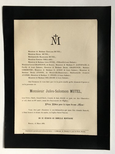 Mutel thillard petel - mutel, faire