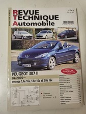 Revue Technique Peugeot 307 Essence  1.4 1.6 2.0 E 16v CC SW Break Depuis 2005