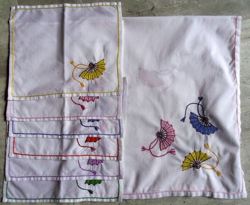 Nappe rectangulaire six
