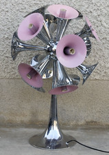 lampe design dandelion trompet style 70 80 trompette bouquet fleurs