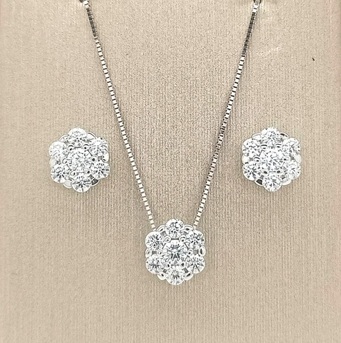Parure punto luce avec boucles - luce,
