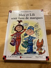 LIVRE "MAX ET LILI SONT FANS DE MARQUES"