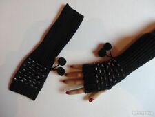 Mitaines Noires Longues très