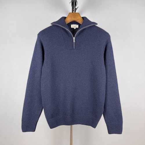 Pull homme col zippé - , laine