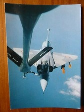 CPA POSTALE POST CARD AVIATION ARMEE DE L'AIR MIRAGE 2000 RAVITAILLEMENT VOL