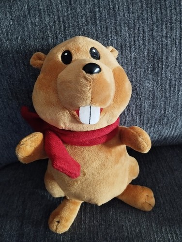 Peluche castor marmotte - castor, france