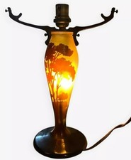 Authentique Pied de lampe Gallé - 1930's -