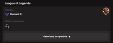 Compte League of legends D3 /