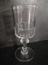 Verre de table ancien:12.5cm