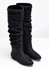 Bottes Slouch En Similicuir