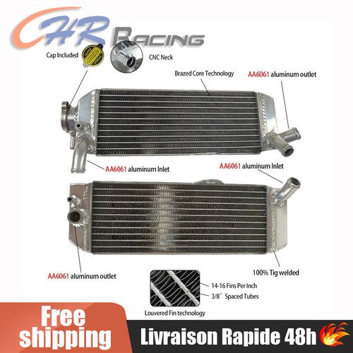 Aluminum radiator for honda - aluminum,