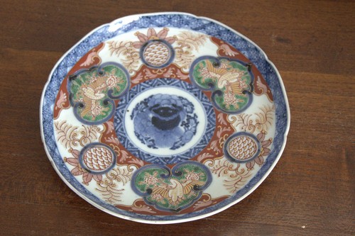 Plat imari polylobé - imari,