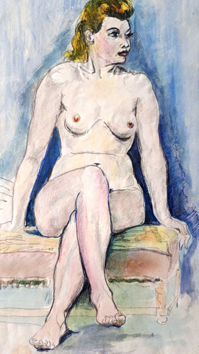 Curiosa dessin original art - curiosa,