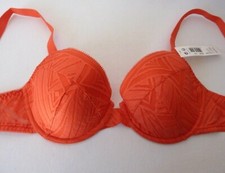 PRINCESSE TAM TAM Graphik soutien gorge corbeille mousses rose vitaminé neuf