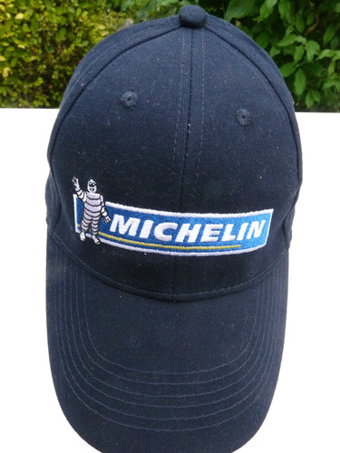 Belle casquette michelin bleue - casquette,