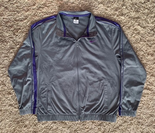 Veste nike vintage gris violet - nike,