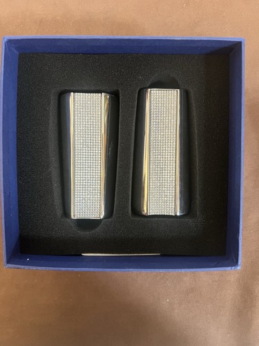 Paire bougeoirs swarovski - de,