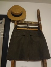 ATMOSPHERE JUPE 38 PORTEFEUILLE COURTE 45CM BAS MINI SEXY DANSE SWING TOP TUNIQU