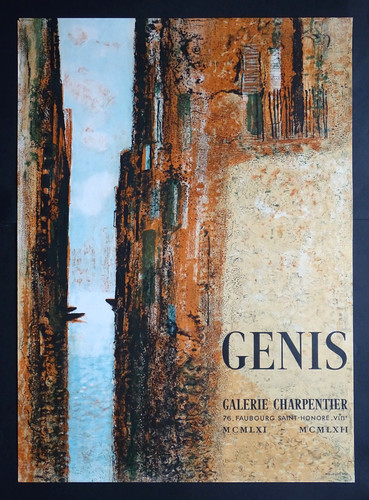 Genis affiche originale - genis,