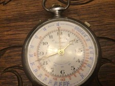 Montre Chronographe mono poussoir Mouvement Mécanique ´´ Signature à découvrir