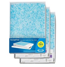PetSafe ScoopFree Bac De Rechange Pour Litière Cristal Bleu Pack De 3