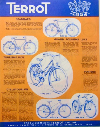 Cycle terrot 1956 course - terrot,