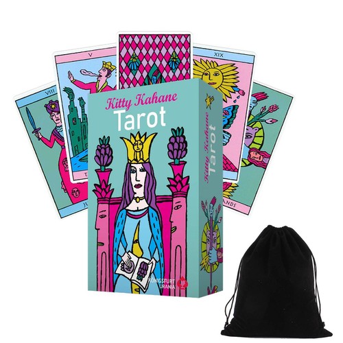 Jeu cartes tarot kitty - de,