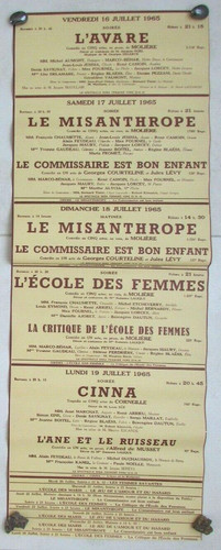 Affiche 100 comédie - x, 36