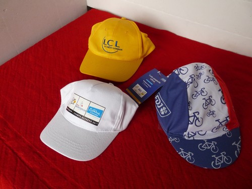 Lot casquettes fdj lcl - lot, 3