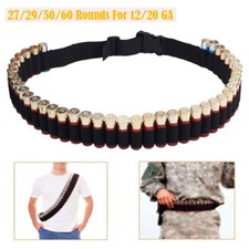 27 / 29 / 50 / 60 Cartouches De Fusil De Chasse Avec Cartouches Tactiques Belt