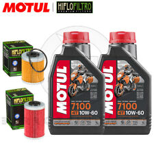 KIT D'ENTRETIEN 2L Motul 7100 10W60 + Filtres Huile KTM Enduro R 4T 690