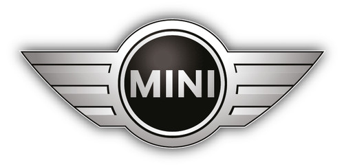Mini cooper logo - logo, silver