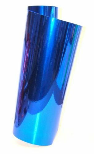 Royal blue chrome mirror - chrome, sign