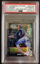 DJ PETERS 2017 BOWMAN CHROME