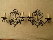 Paire d'appliques murales