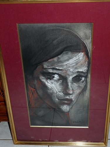 Tableau oudot georges - oudot, dessin