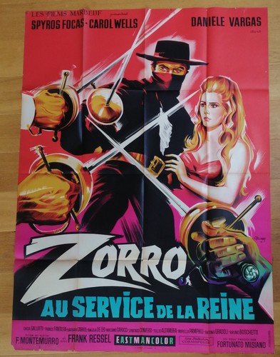 Zorro service la reine - zorro,