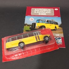 HACHETTE, Autobus et autocars du monde n° 08, Saurer L4C, 1949, 1/43e