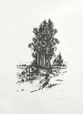 Jacques DEPERTHES LES ARBRES 1975 lithographie signée