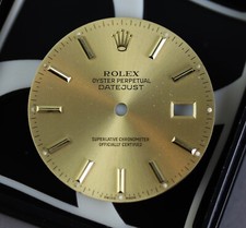 Cadran Rolex  Datejust 36mm  - Champagne. 16233/16013
