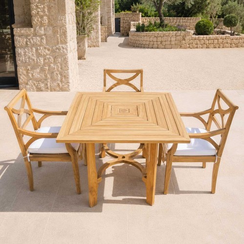Petit salon table jardin - table,