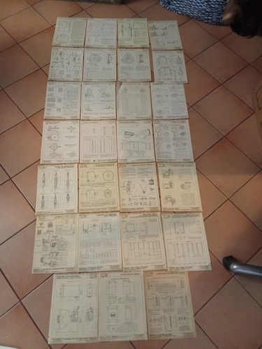 Lot fiches techniques - de,
