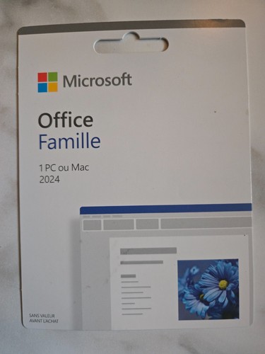 Microsoft office famille 2024 - microsoft,