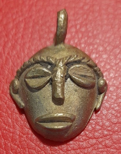 Pendentif visage afrique - visage,