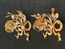 Paire appliques bronze style