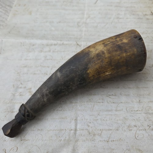 Poire poudre vide ancienne - poudre,