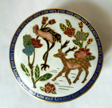 BOITE ronde BONBONNIERE laiton