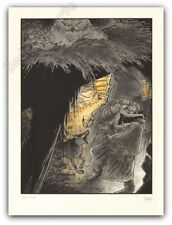 Affiche Serigraphie BD FRANK