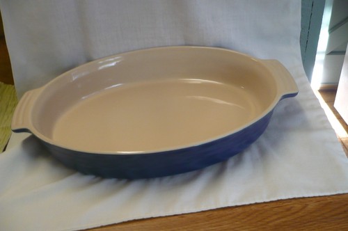 Creuset blue casserole - le,