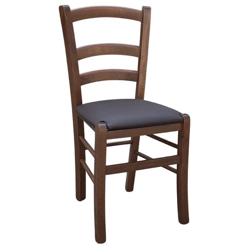 Chaise bois venezia noyer - chaise,
